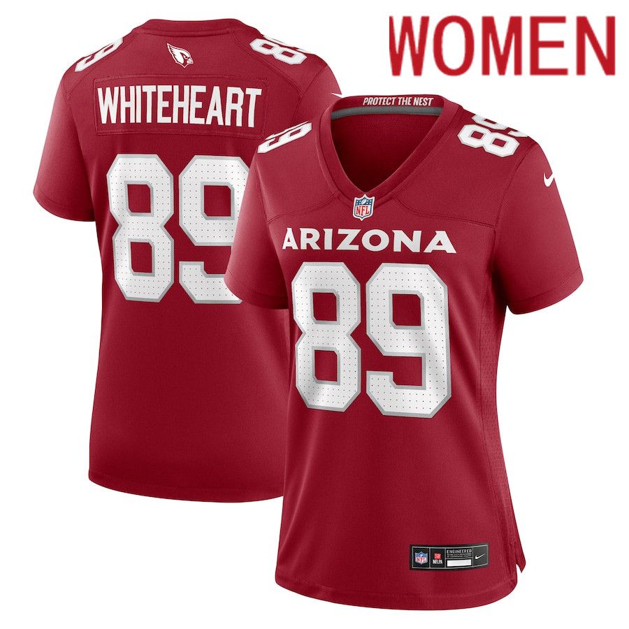 Women Arizona Cardinals #89 Blake Whiteheart Nike Cardinal Team Game NFL Jersey->women nfl jersey->Women Jersey